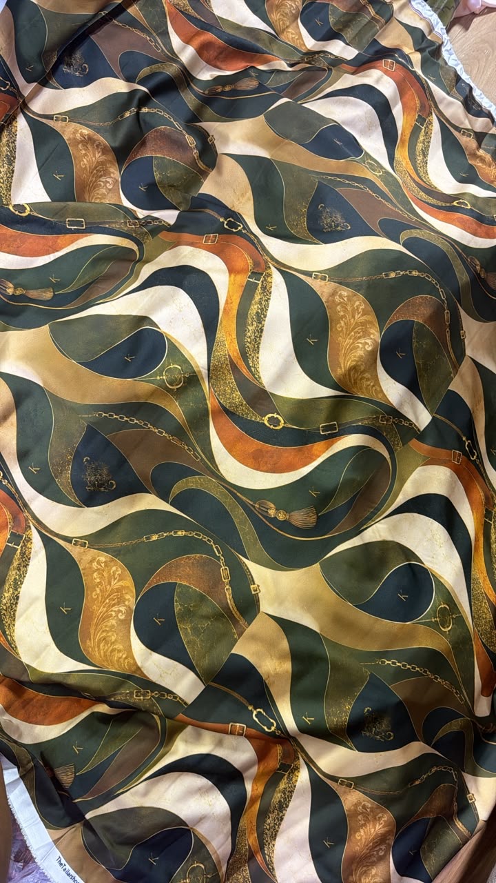 TERRA Dune, Silk fabric